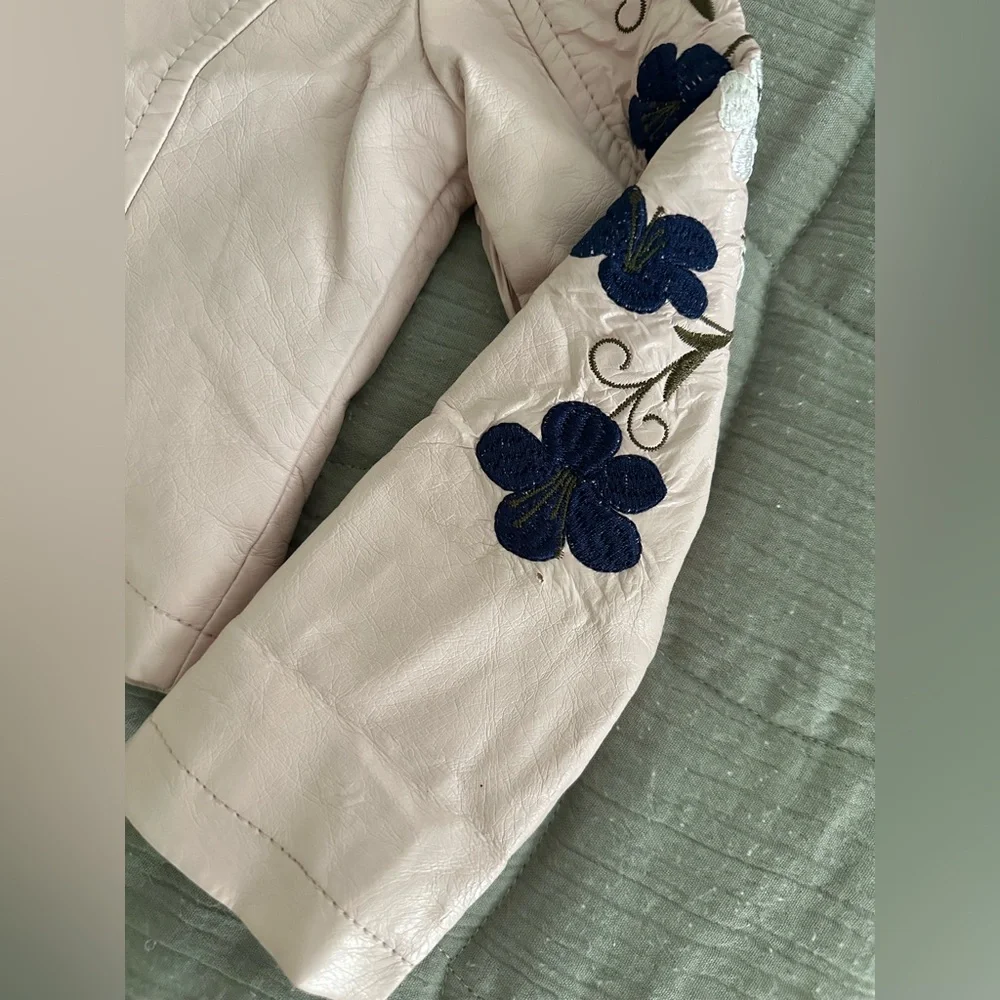 Blush Floral Jacket - Toddler